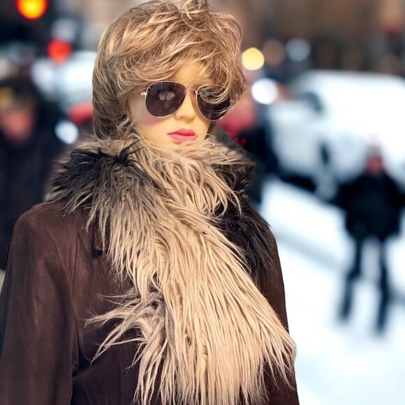 Jim & Mary Lou’s Womens’s Dark Chocolate Brown Leather Jacket - Picture 2 of 11